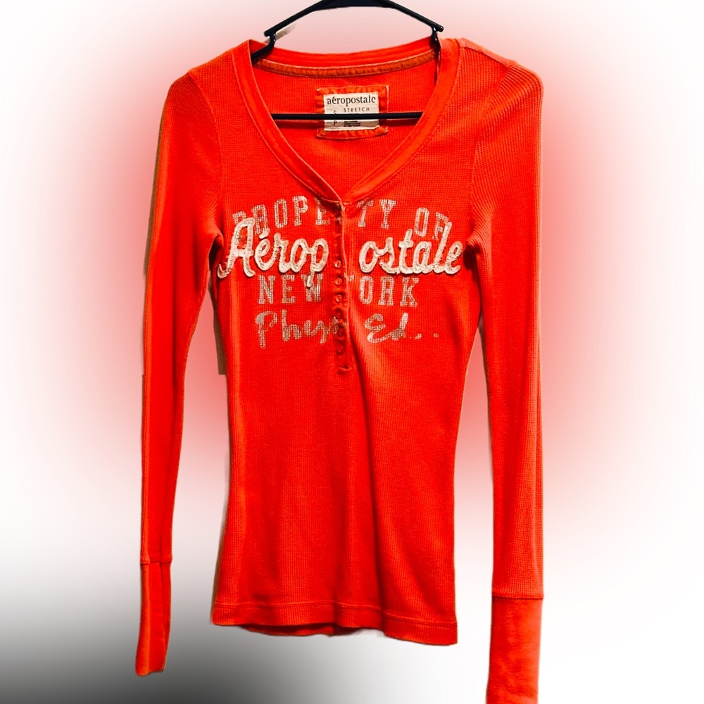VINTAGE Y2K Aéropostale Long Sleeved Thermal Top
